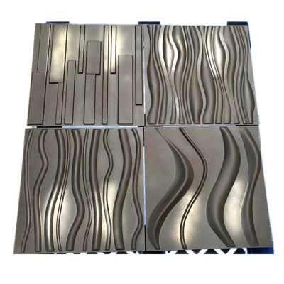 Moden design Grey color PVC wall panel for night club or hotel decoration