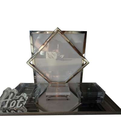 High Quality Delicate texture acrylic cosmetic perfume display tray rack  acrylic stand