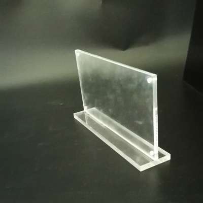 High Quality Clear 8.5x11 Acrylic Display Sign Holder With Screws