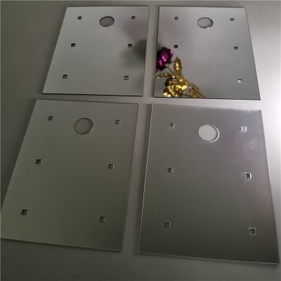 Plastic pc mirror sheet and cutting Factory direct sales oval pc light reflective mirror