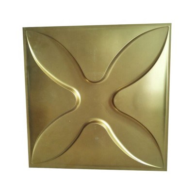 Colored Decorative Flower Shape 3d Pvc Wall Panel For Tv Background Wall